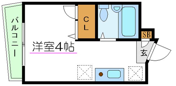 葛西駅 徒歩6分 3階の物件間取画像